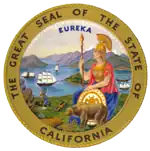 The great seal of the state of California