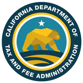 'California Department of Tax and Fee Administration' logo